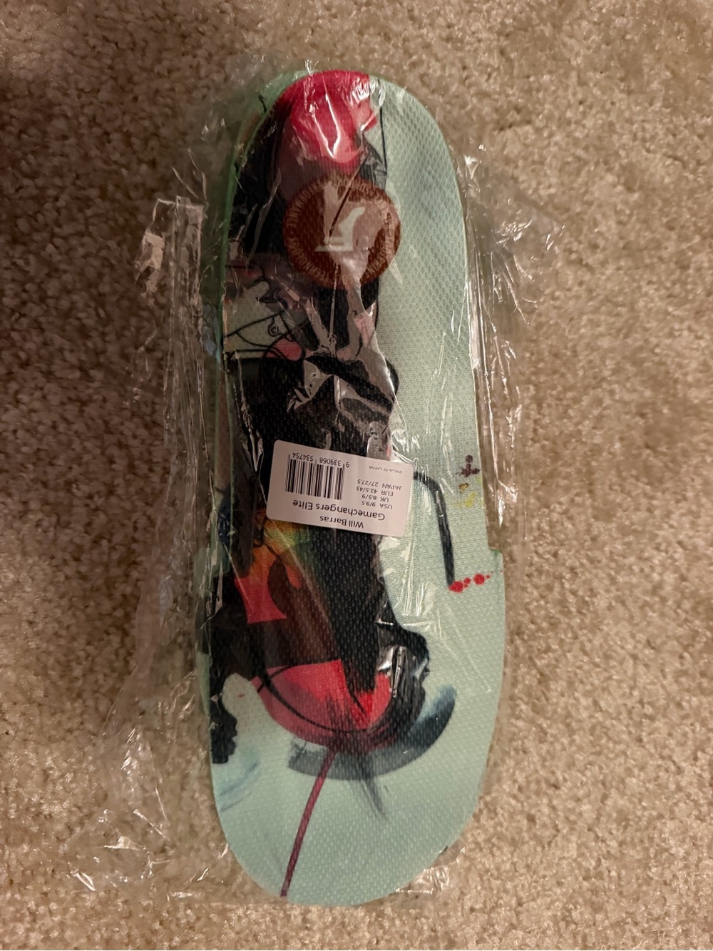 Men's Mint Graphic Insoles - Unbranded